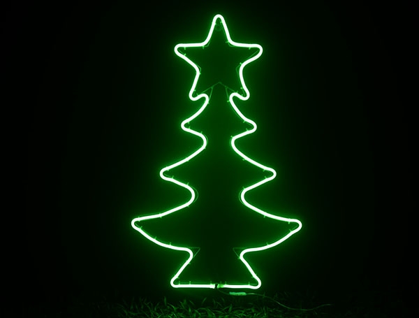 Five star Christmas tree1